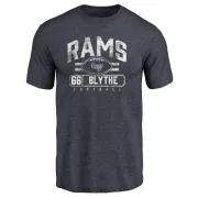 Austin Blythe Los Angeles Rams Flanker Tri-Blend T-Shirt - Navy