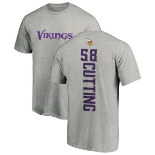 Austin Cutting Minnesota Vikings Backer T-Shirt - Ash