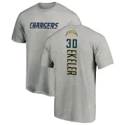 Austin Ekeler Los Angeles Chargers Name & Number T-Shirt - Heather Gray