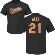 Austin Hays Baltimore Orioles Name & Number T-Shirt - Black