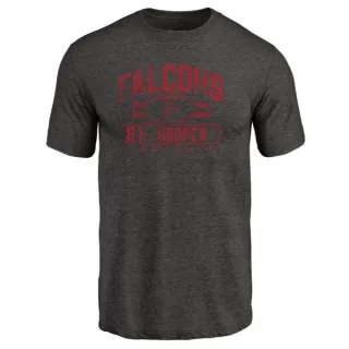 Austin Hooper Atlanta Falcons Flanker Tri-Blend T-Shirt - Black