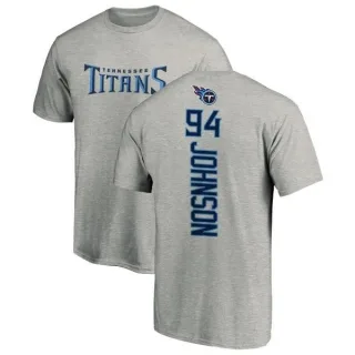 Austin Johnson Tennessee Titans Backer T-Shirt - Ash