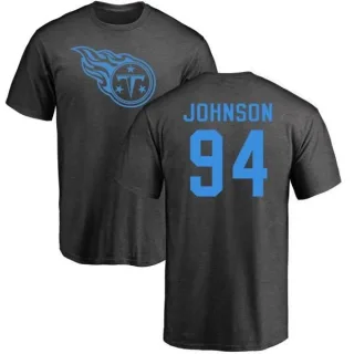 Austin Johnson Tennessee Titans One Color T-Shirt - Ash