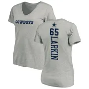 Austin Larkin Women's Dallas Cowboys Backer Slim Fit T-Shirt - Ash