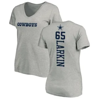 Austin Larkin Women's Dallas Cowboys Backer Slim Fit T-Shirt - Ash