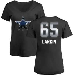 Austin Larkin Women's Dallas Cowboys Midnight Mascot T-Shirt - Black