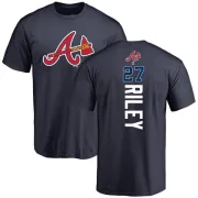 Austin Riley Atlanta Braves Backer T-Shirt - Navy