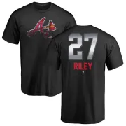 Austin Riley Atlanta Braves Midnight Mascot T-Shirt - Black