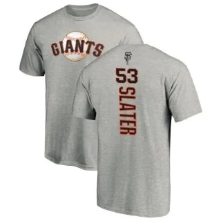 Austin Slater San Francisco Giants Backer T-Shirt - Ash