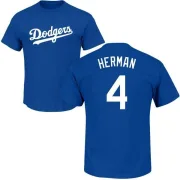 Babe Herman Los Angeles Dodgers Name & Number T-Shirt - Royal