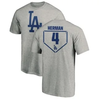 Babe Herman Los Angeles Dodgers RBI T-Shirt - Heathered Gray