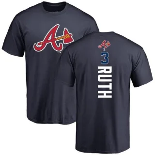 Babe Ruth Atlanta Braves Backer T-Shirt - Navy