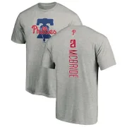 Bake Mcbride Philadelphia Phillies Backer T-Shirt - Ash