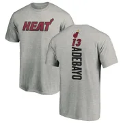 Bam Adebayo Miami Heat Ash Backer T-Shirt