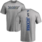 Barret Jackman St. Louis Blues Backer T-Shirt - Ash