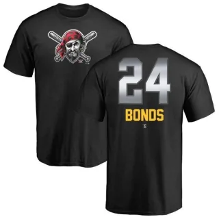 Barry Bonds Pittsburgh Pirates Midnight Mascot T-Shirt - Black