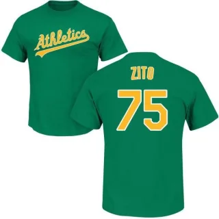 Barry Zito Oakland Athletics Name & Number T-Shirt - Green