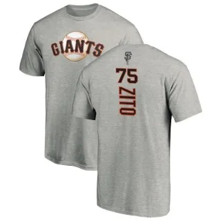 Barry Zito San Francisco Giants Backer T-Shirt - Ash