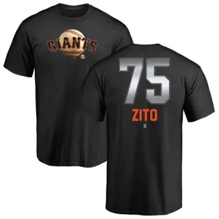 Barry Zito San Francisco Giants Midnight Mascot T-Shirt - Black