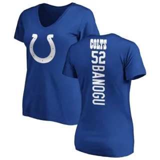 Ben Banogu Women's Indianapolis Colts Backer Slim Fit T-Shirt - Royal