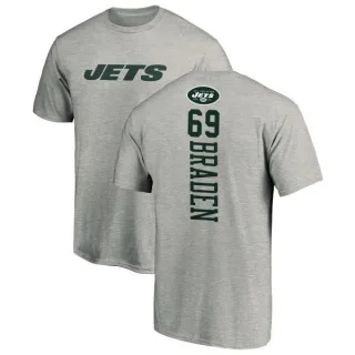 Ben Braden New York Jets Backer T-Shirt - Ash