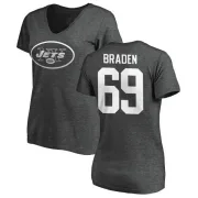 Ben Braden Women's New York Jets One Color T-Shirt - Ash