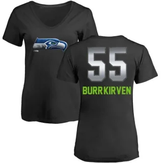 Ben Burr-Kirven Women's Seattle Seahawks Midnight Mascot T-Shirt - Black