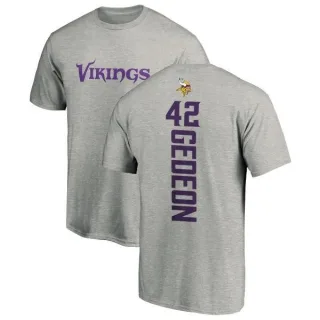 Ben Gedeon Minnesota Vikings Backer T-Shirt - Ash