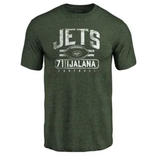 Ben Ijalana New York Jets Flanker Tri-Blend T-Shirt - Green