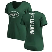 Ben Ijalana Women's New York Jets Backer Slim Fit T-Shirt - Green