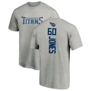 Ben Jones Tennessee Titans Backer T-Shirt - Ash