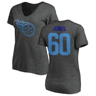 Ben Jones Women's Tennessee Titans One Color T-Shirt - Ash