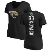 Ben Koyack Women's Jacksonville Jaguars Backer Slim Fit T-Shirt - Black