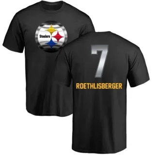 Ben Roethlisberger Pittsburgh Steelers Midnight Mascot T-Shirt - Black