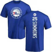 Ben Simmons Philadelphia 76ers Royal Backer T-Shirt