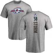 Ben Storm Colorado Avalanche Backer T-Shirt - Ash