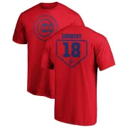 Ben Zobrist Chicago Cubs RBI T-Shirt - Red