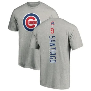 Benito Santiago Chicago Cubs Backer T-Shirt - Ash