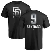 Benito Santiago San Diego Padres Midnight Mascot T-Shirt - Black