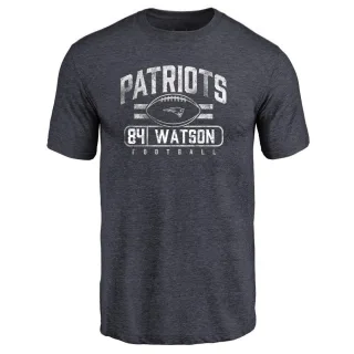 Benjamin Watson New England Patriots Flanker Tri-Blend T-Shirt - Navy