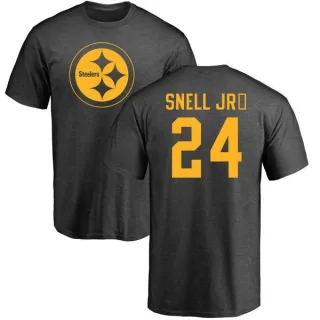 Benny Snell Jr. Pittsburgh Steelers One Color T-Shirt - Ash