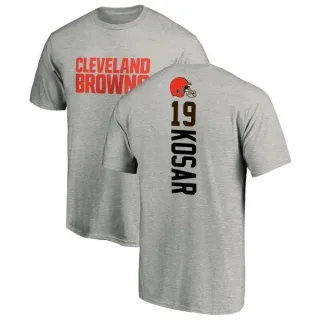 Bernie Kosar Cleveland Browns Backer T-Shirt - Ash