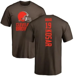 Bernie Kosar Cleveland Browns Backer T-Shirt - Brown