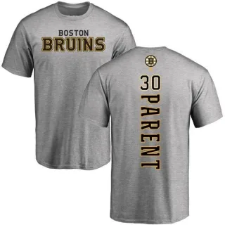 Bernie Parent Boston Bruins Backer T-Shirt - Ash