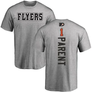 Bernie Parent Philadelphia Flyers Backer T-Shirt - Ash