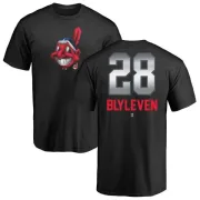 Bert Blyleven Cleveland Indians Midnight Mascot T-Shirt - Black