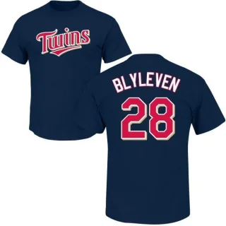 Bert Blyleven Minnesota Twins Name & Number T-Shirt - Navy