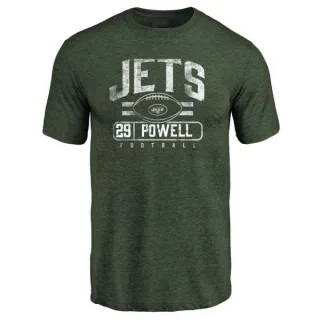 Bilal Powell New York Jets Flanker Tri-Blend T-Shirt - Green