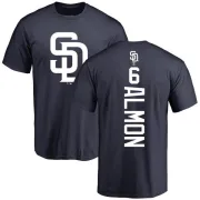 Bill Almon San Diego Padres Backer T-Shirt - Navy