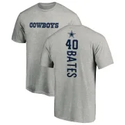 Bill Bates Dallas Cowboys Backer T-Shirt - Ash